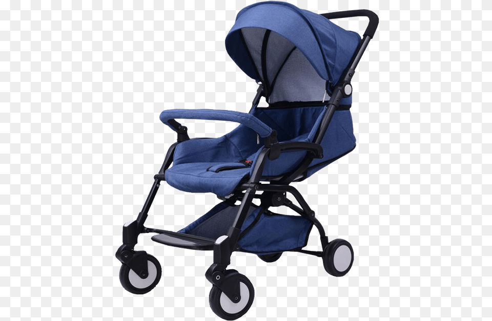 Blue Pram Baby Image For Baby Pram, Stroller, Chair, Furniture Free Png Download