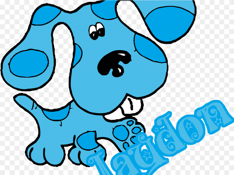 Download Blue S Clues Theme Clip Art Others Blues Clues Blues Clues Coloring Pages, Baby, Person, Face, Head Png Image