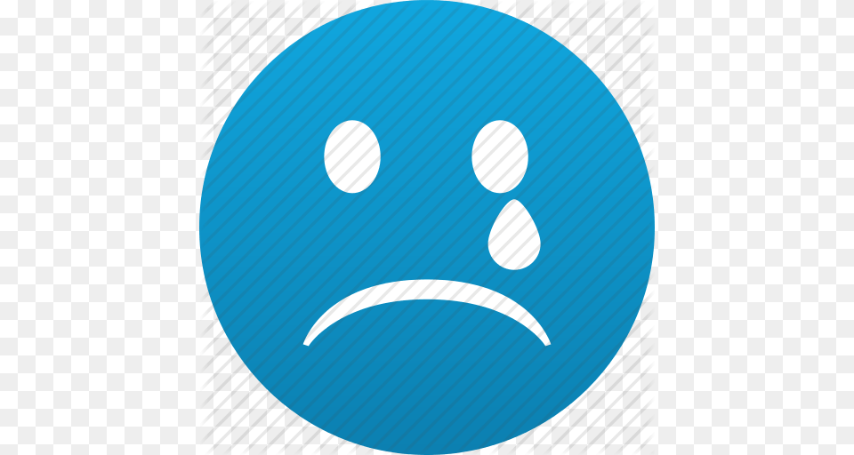 Download Blue Sad Face Emoticon Clipart Smiley Emoticon Clip Art, Sphere Free Png