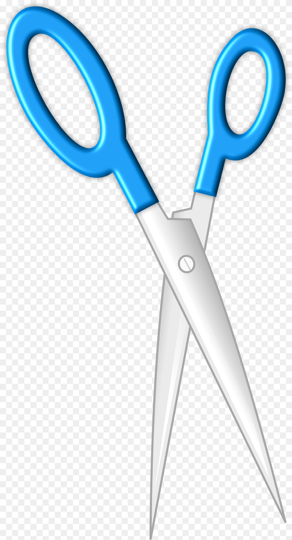 Download Blue Scissor Blue Scissors, Blade, Shears, Weapon, Dagger Png