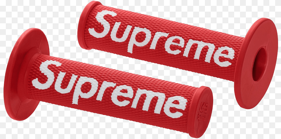 Download Blue Supreme Box Logo Sticker Full Size Image Fox X Supreme Grips, Dynamite, Weapon Png