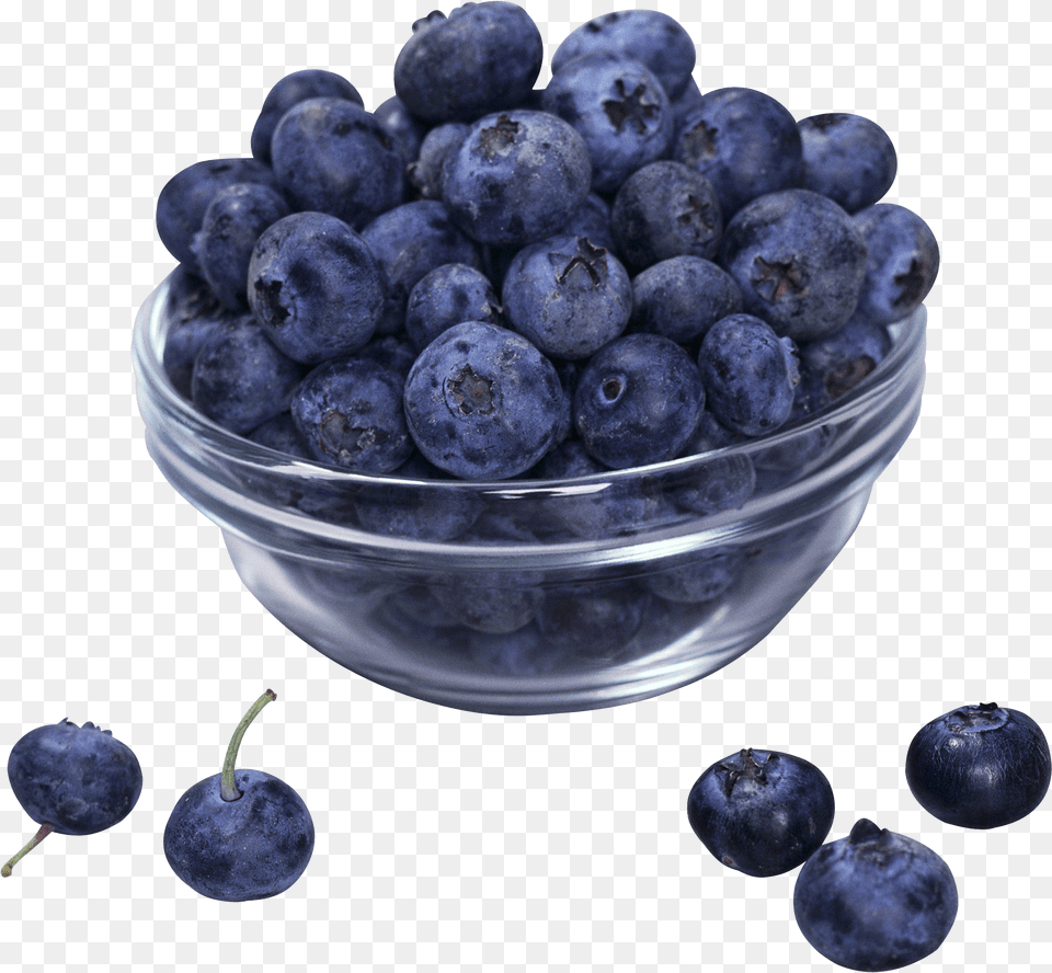 Blueberries Image For Bowl Of Blueberries Free Png Download