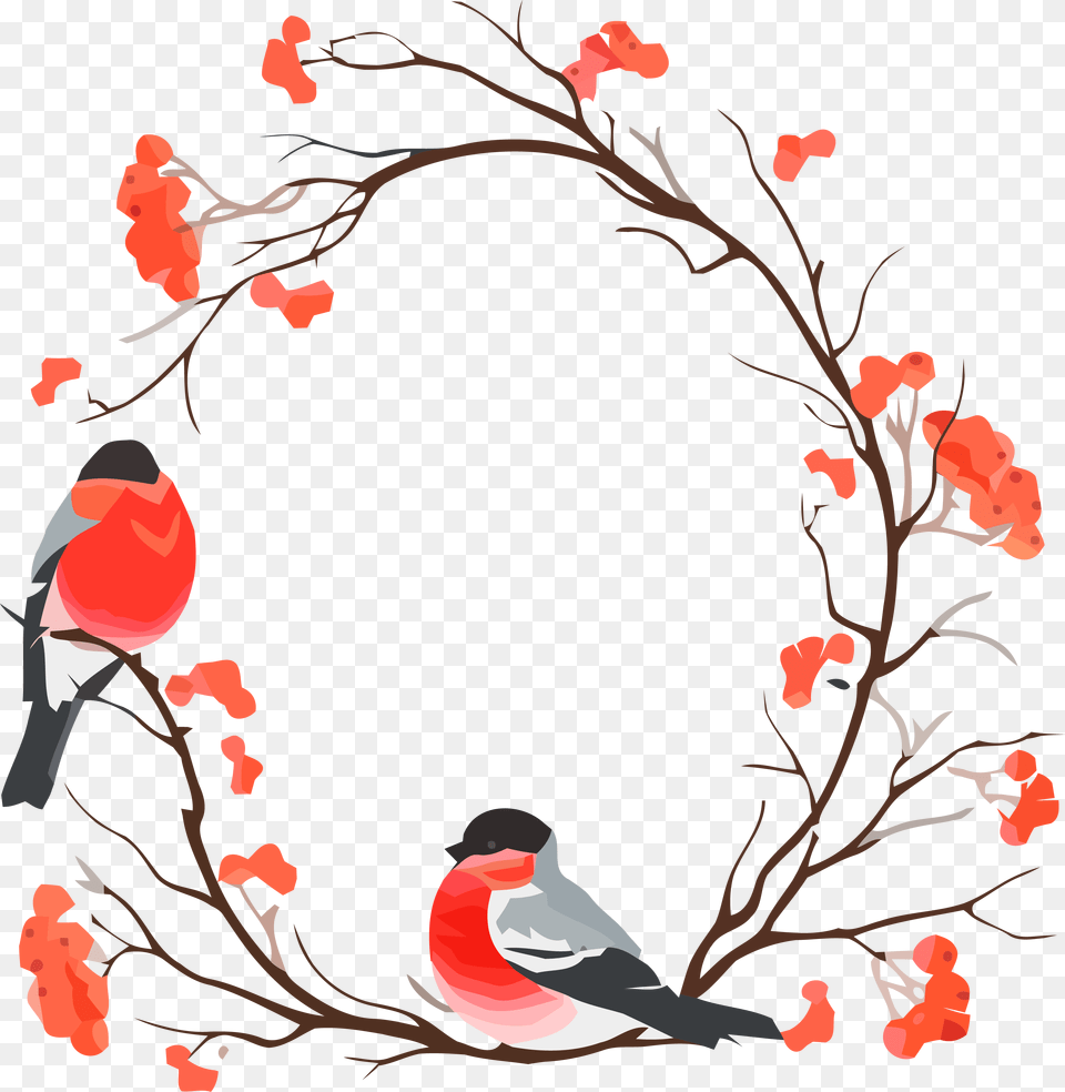 Download Blueberry Branch Clipart Clip Art Graphics Fall Flower Paintings, Animal, Bird, Finch, Floral Design Free Png