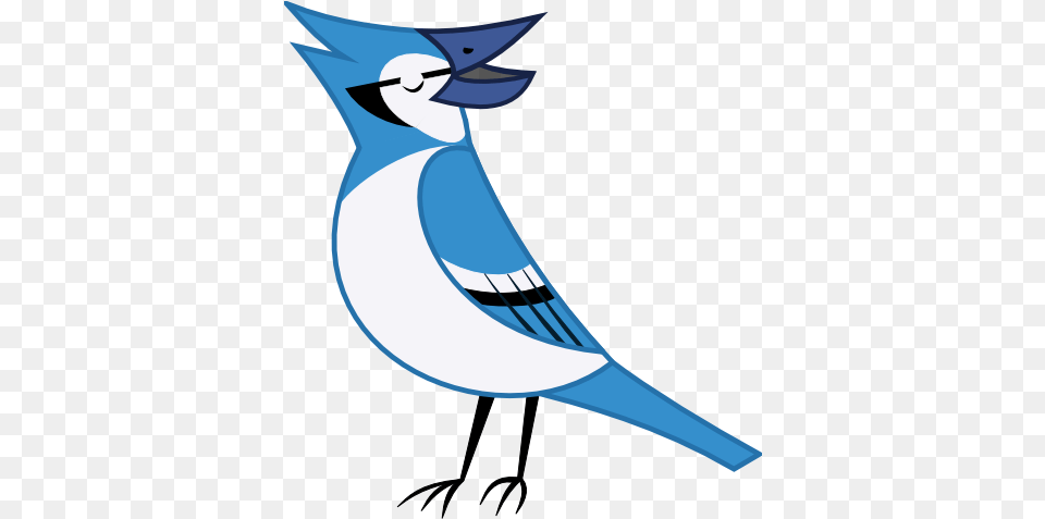Download Bluejay Drawing Blue Jay Bird Cartoon Blue Jay Transparent, Animal, Blue Jay, Bluebird, Fish Png Image