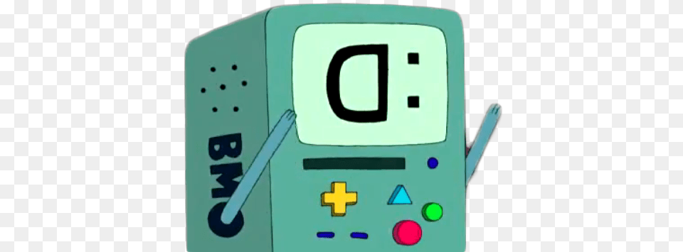 Download Bmo Happy Face Bmo Adventure Time Funny, Electronics, Phone Png