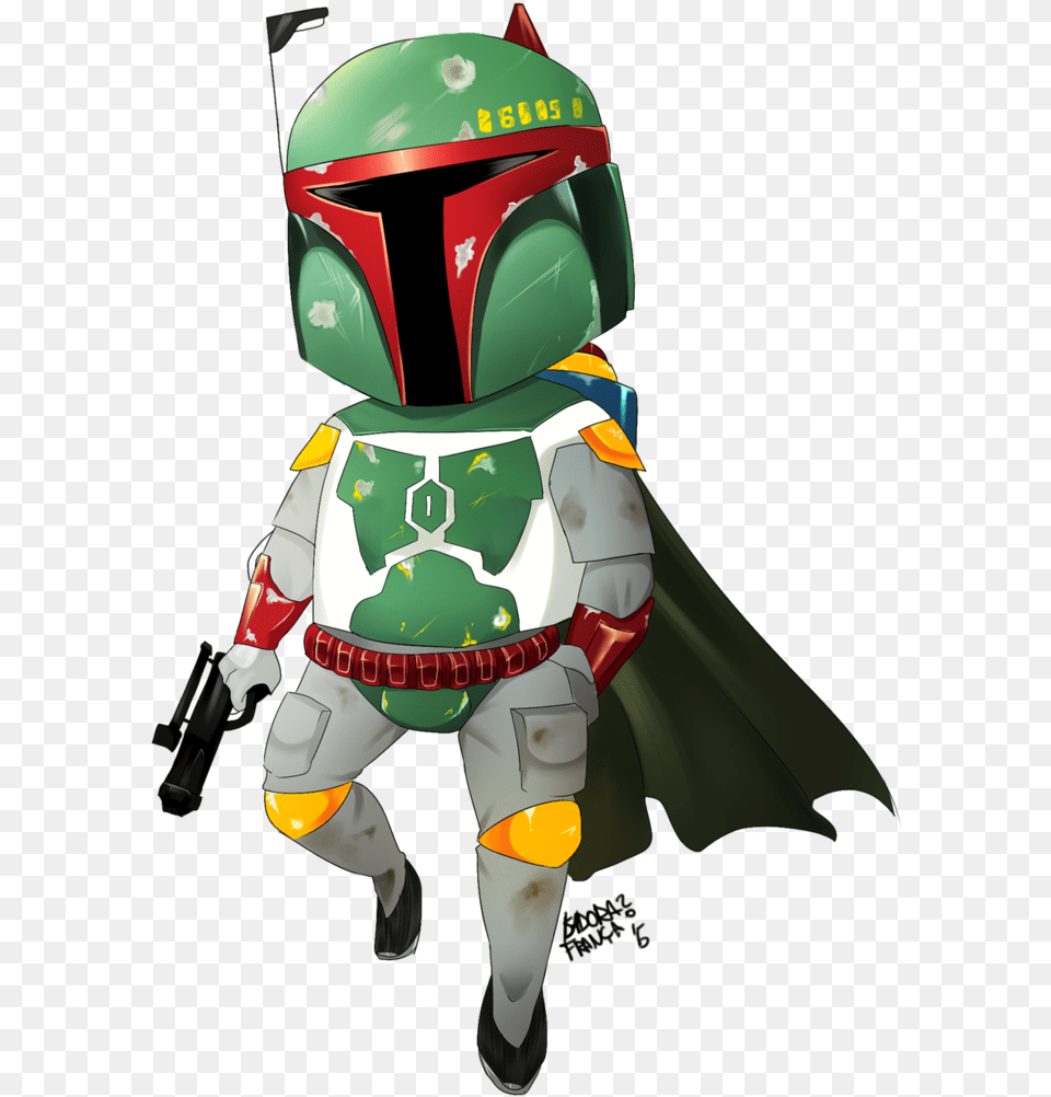 Download Boba Fett Image Background Dlpngcom Luke Angry Birds Star Wars Figures, Helmet, Baby, Person, Armor Free Png