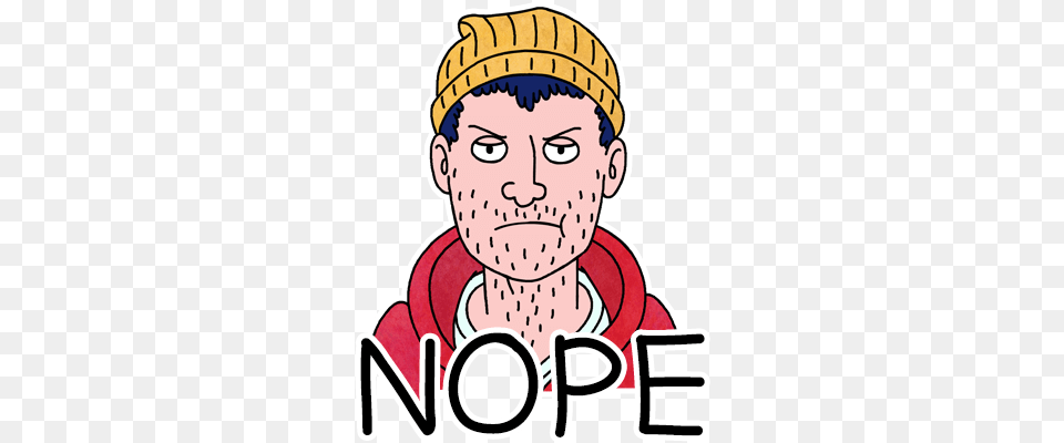 Download Bojack Horseman Is Netflixs Todd Chavez, Logo, Baby, Person, Sticker Png Image