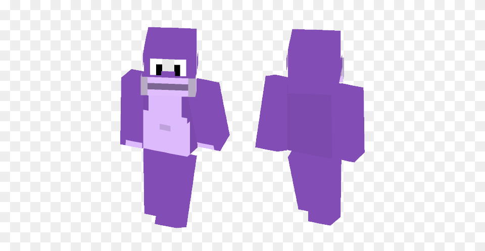 Download Bonzi Buddy Minecraft Skin For Superminecraftskins, Purple, Person Free Png