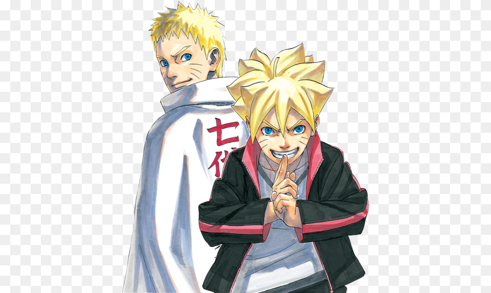 Boruto Picture Boruto Uzumaki Y Naruto, Book, Comics, Publication, Person Free Png Download