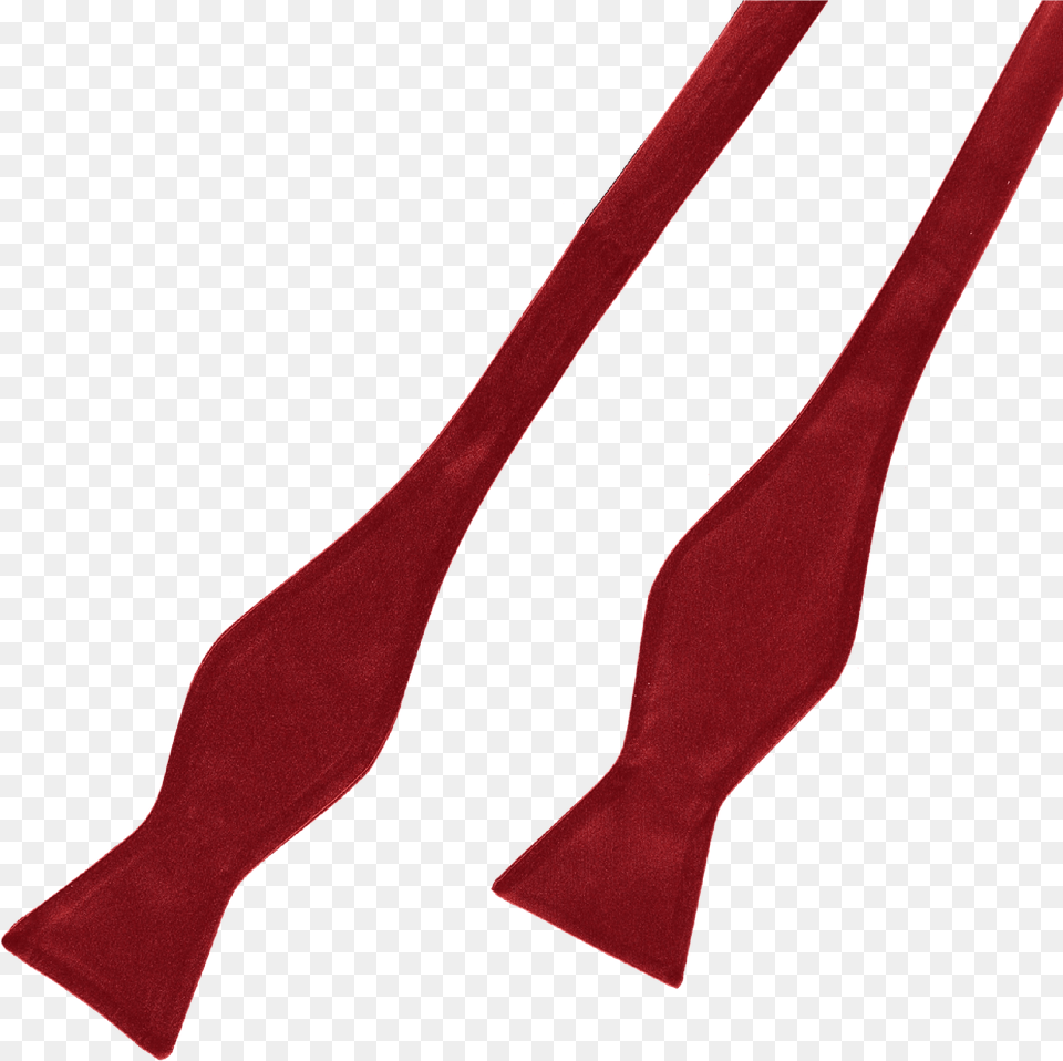 Bow Tie Silk Red 2 Ribbon Full Size Image Ribbon, Accessories, Formal Wear, Cutlery, Necktie Free Png Download