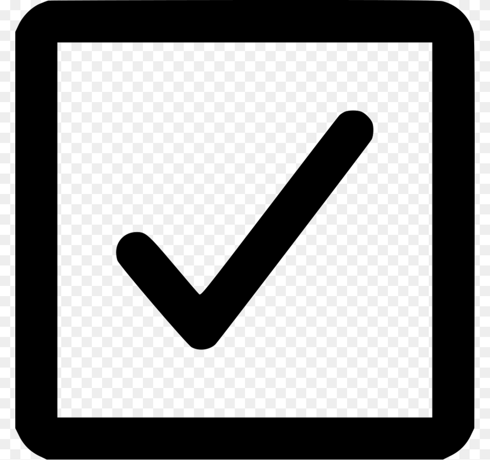 Download Box With Tick Clipart Checkbox Check Mark Computer Icons, Smoke Pipe, Sign, Symbol Png Image