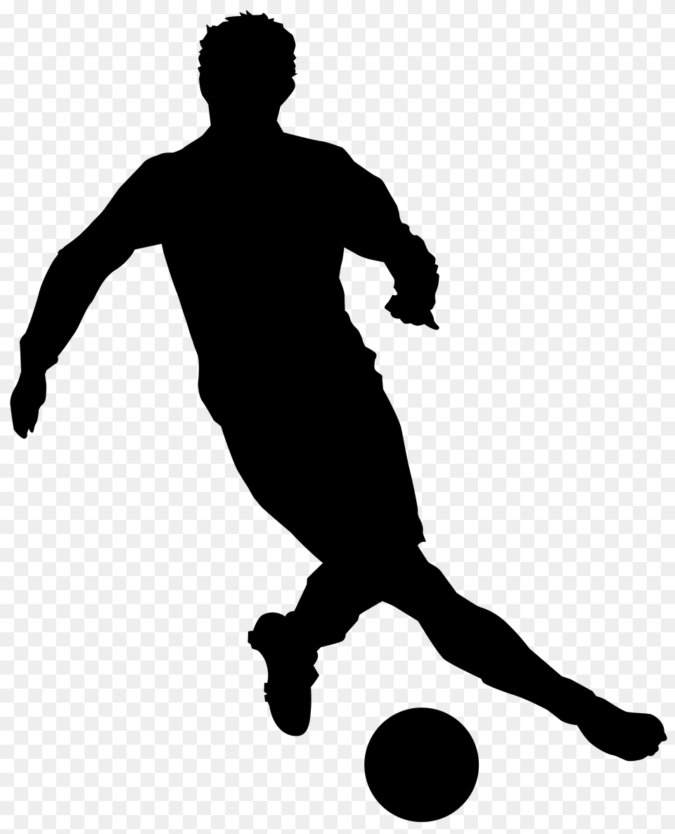 Download Boy Football Vector Clipart Football Player Clip Art, Silhouette, Person Free Png