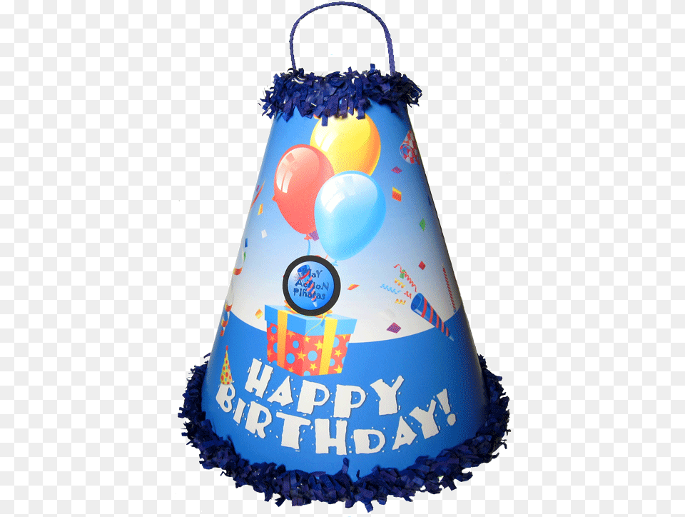 Download Boys Birthday Blue Pinata Birthday Cake Image Birthday Cake, Birthday Cake, Clothing, Cream, Dessert Png