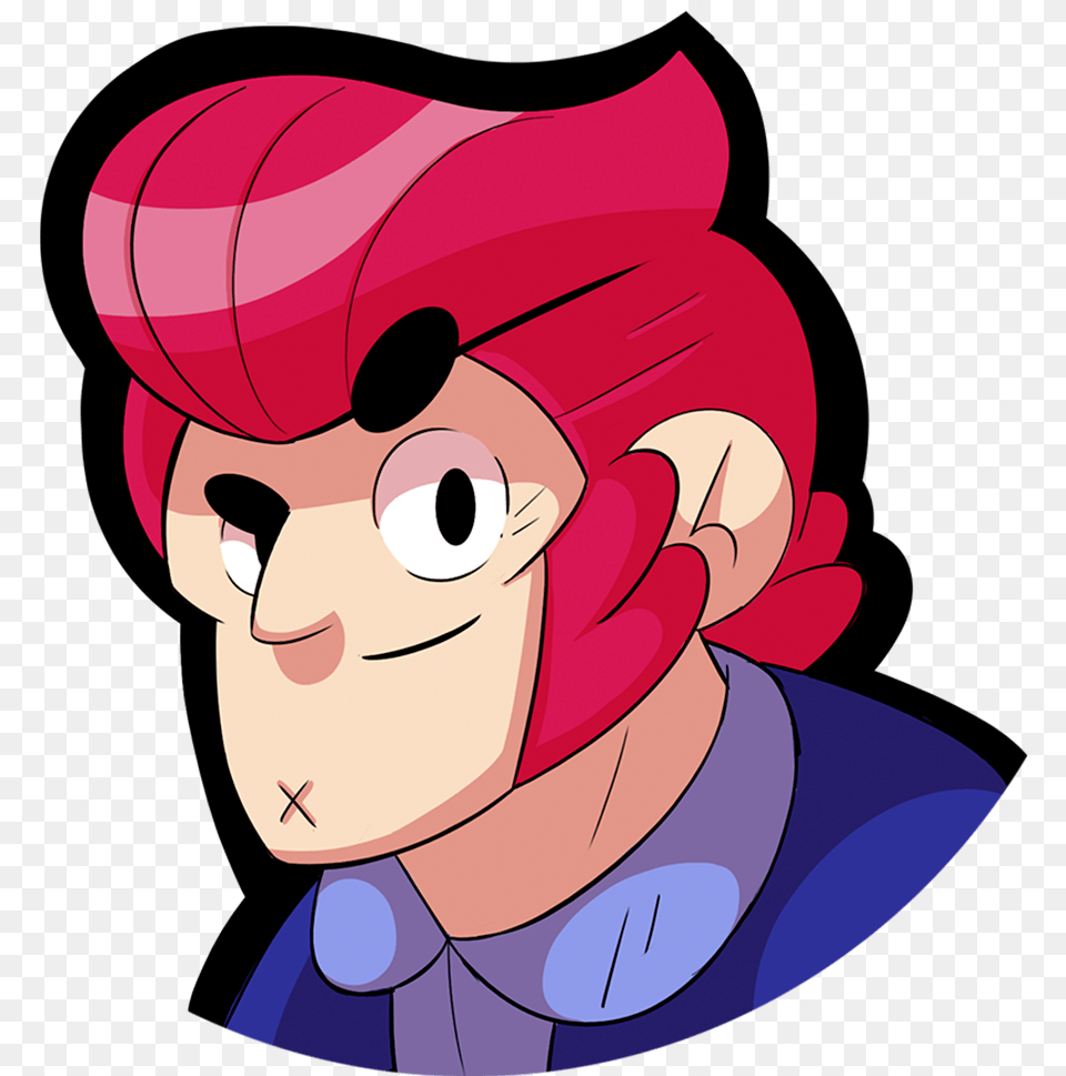 Download Brawl Stars Colt Image With No Background Colt Do Brawl Stars, Baby, Person, Book, Comics Png