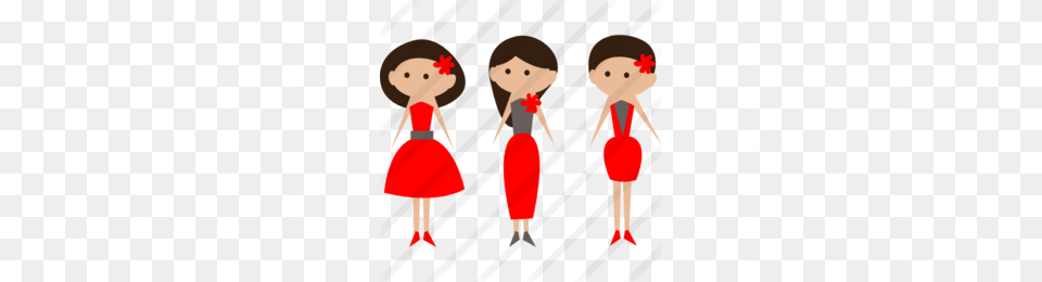 Download Bridesmaid Icon Clipart Wedding Invitation Bridesmaid, Doll, Toy, Baby, Person Png Image