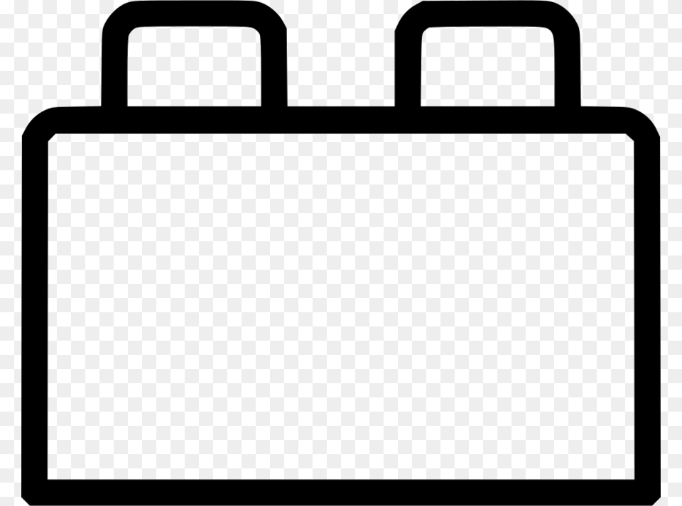 Download Briefcase Outline Clipart Briefcase Illustration Black, Bag Free Transparent Png