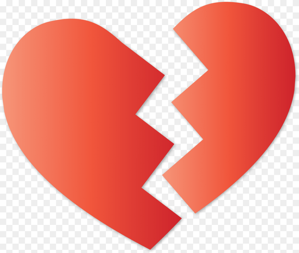 Broken Heart Pic 080 Transparent Broken Heart Cartoon Transparent Background, Logo Free Png Download