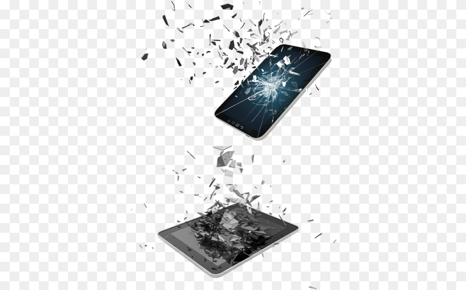 Download Broken Mobile Phone Screen Phone Glass Broken, Electronics, Mobile Phone, Blackboard Free Transparent Png