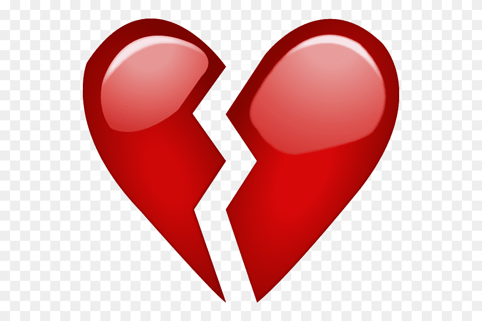 Broken Red Heart Emoji Icon Broken Heart Emoji Free Png Download