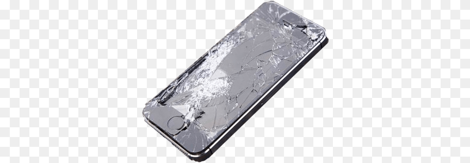 Download Broken Screen Iphone X Broken Screen Full Smartphone Cracked Screen, Electronics, Mobile Phone, Phone, Aluminium Png Image