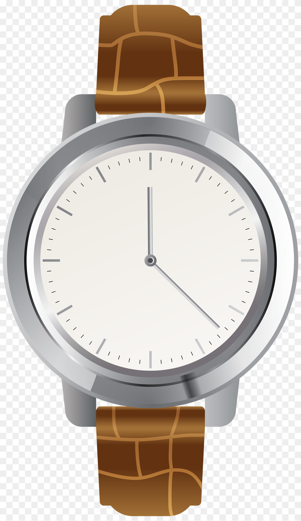 Download Brown Wrist Watch Clip Art Transparent Background Watch Clipart, Arm, Body Part, Person, Wristwatch Png