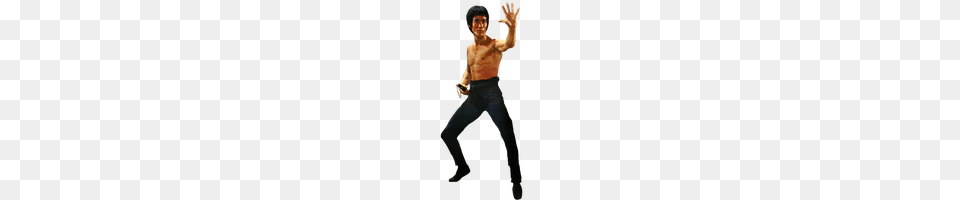 Download Bruce Lee Photo Images And Clipart Freepngimg, Clothing, Pants, Adult, Dancing Free Png