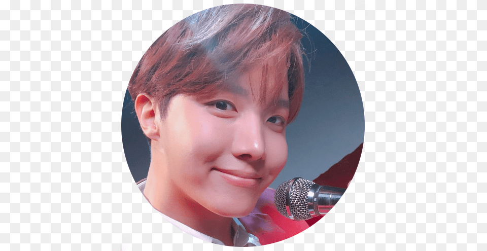 Download Bts Jhope Icons Twitter J Hope Selca Hope World, Microphone, Electrical Device, Face, Portrait Free Transparent Png
