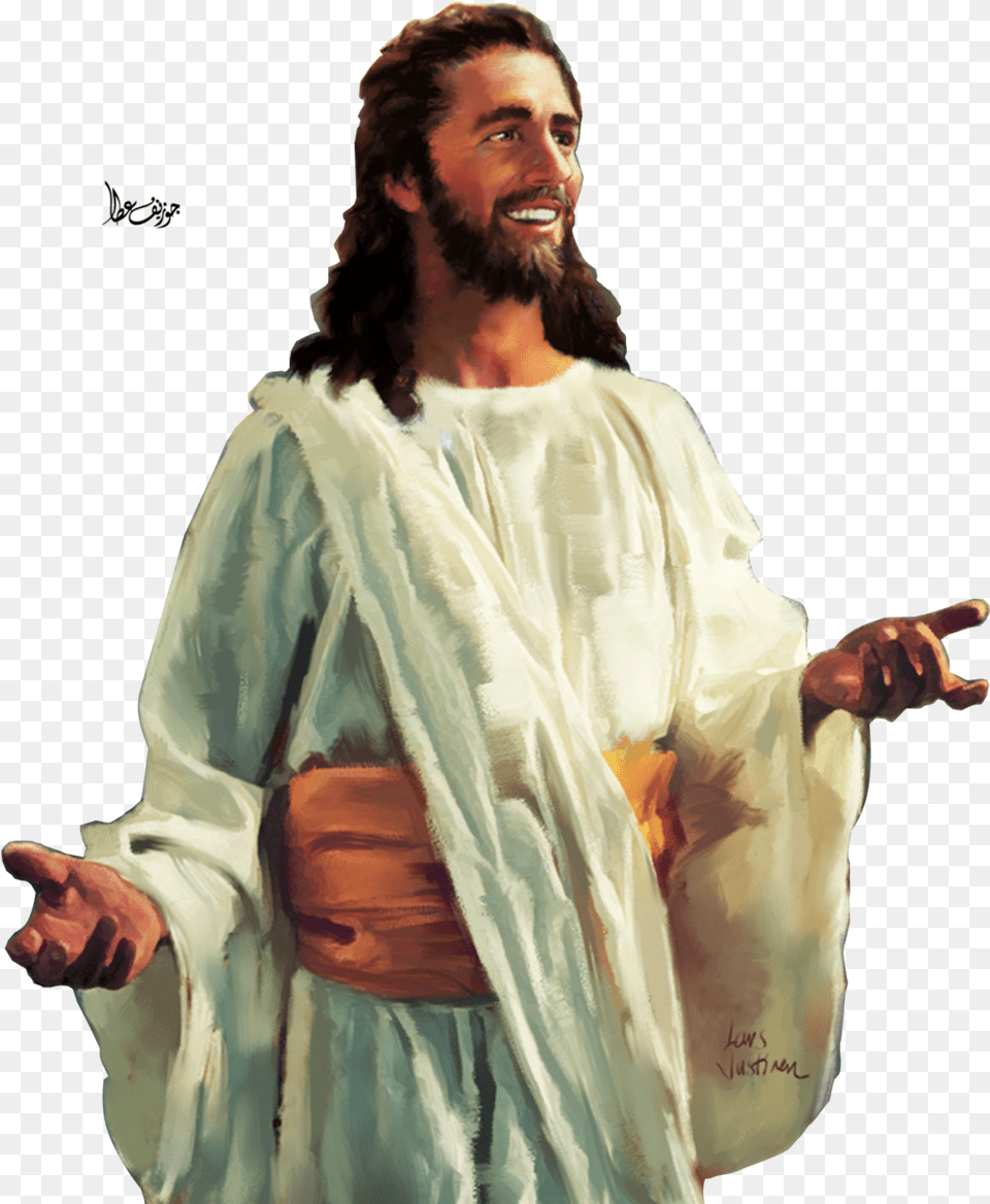 Buddy Christ Funny Jesus Christmas Meme, Adult, Male, Man, Fashion Free Png Download
