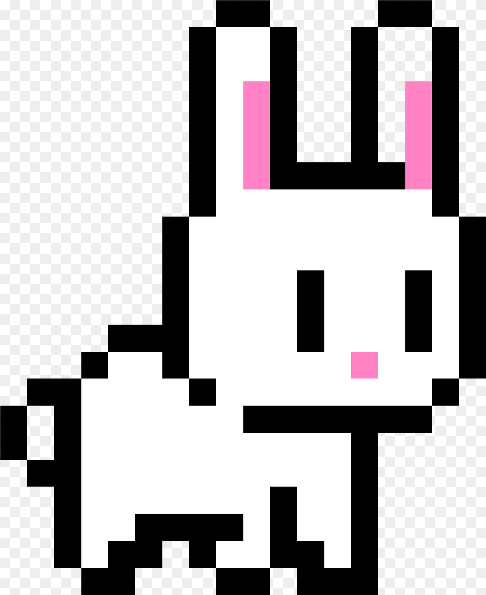 Download Bunny Pixel Art Bunny Pixel Art 8 Bit Super Mario Cloud, Electronics, Adapter Png