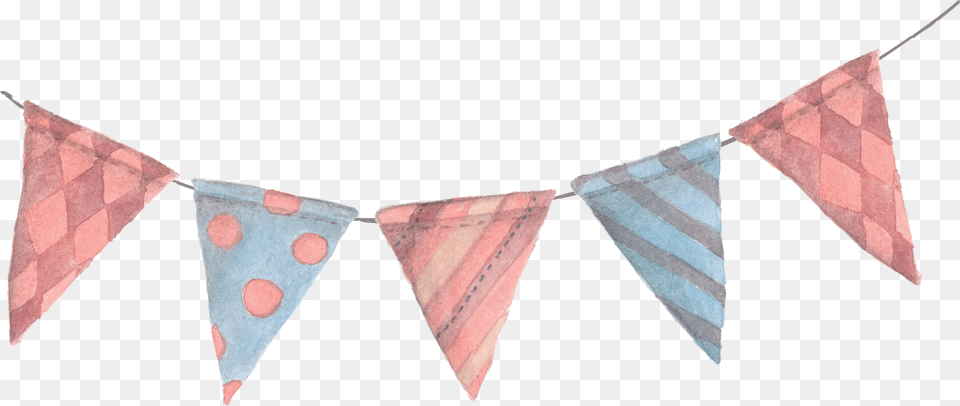 Download Bunting Pennon Paper Flags Small Banner Clipart Flags On A Line, Formal Wear, Baby, Person, Face Free Png