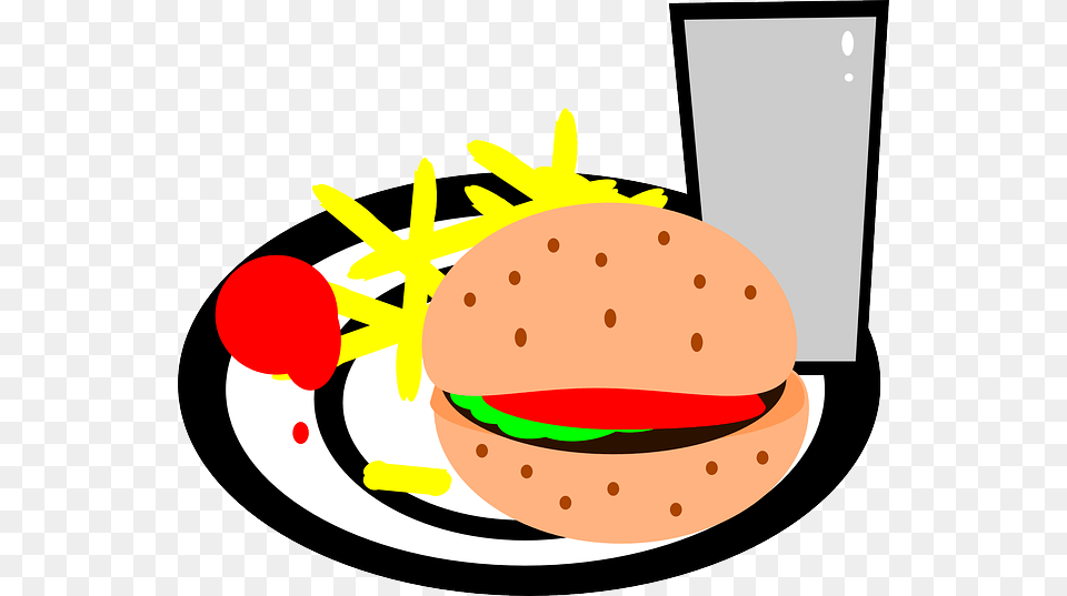Download Burgers And Fries Clipart Hamburger French Fries, Burger, Food, Lunch, Meal Free Transparent Png