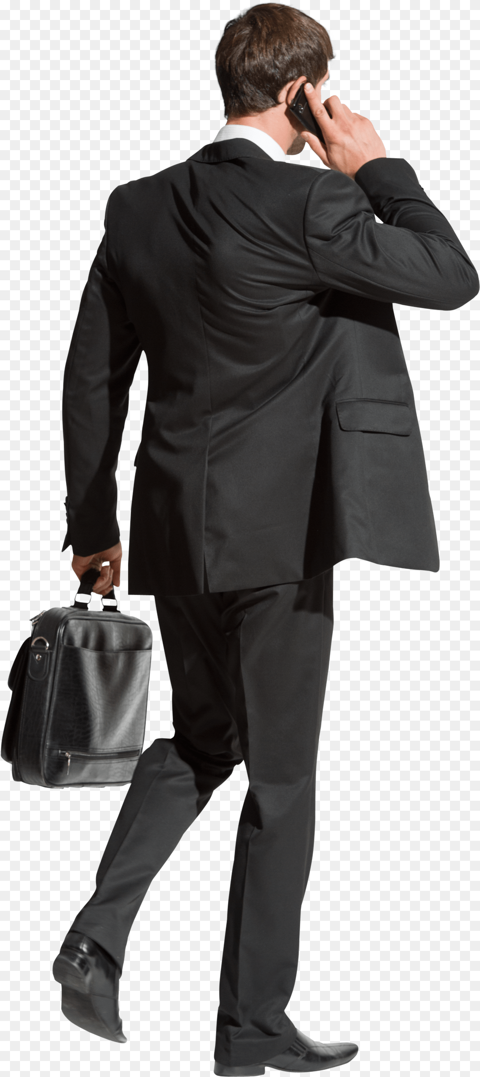 Download Business People Walking Transparent Cut Out People Business, Coat, Bag, Suit, Clothing Png Image