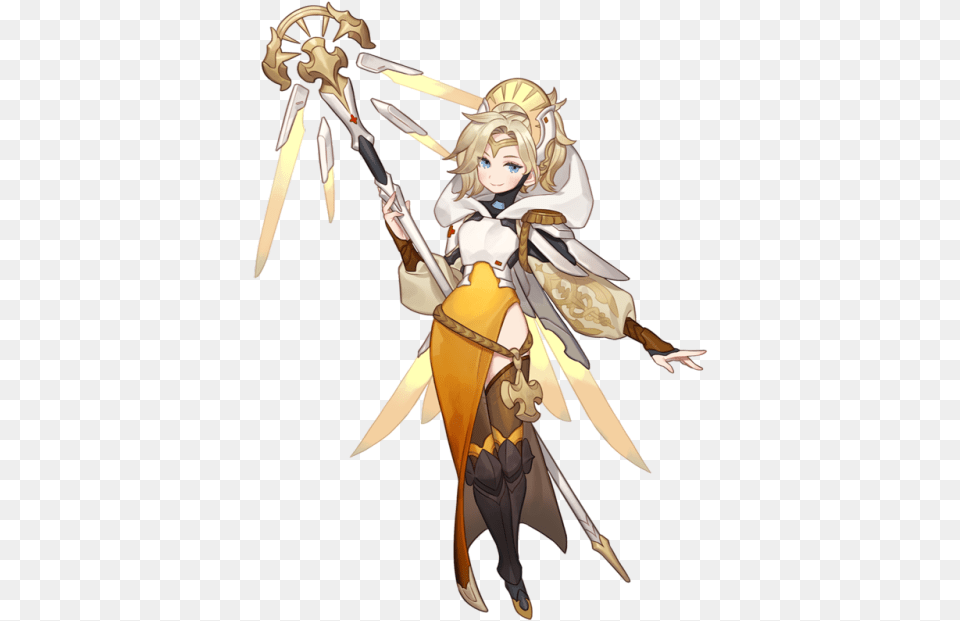 Download By Yomieeee Tumblr Com Anime Mercy Overwatch Overwatch Mercy Fanart, Publication, Book, Comics, Adult Png