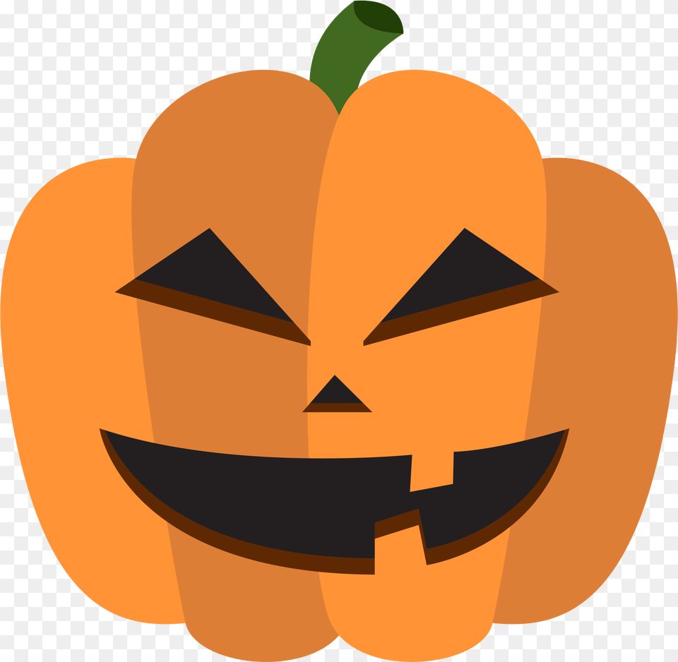 Download Calabaza Halloween Pumpkin Decoration Calabazas Halloween Pumpkin Cartoon, Vegetable, Food, Produce, Plant Free Transparent Png