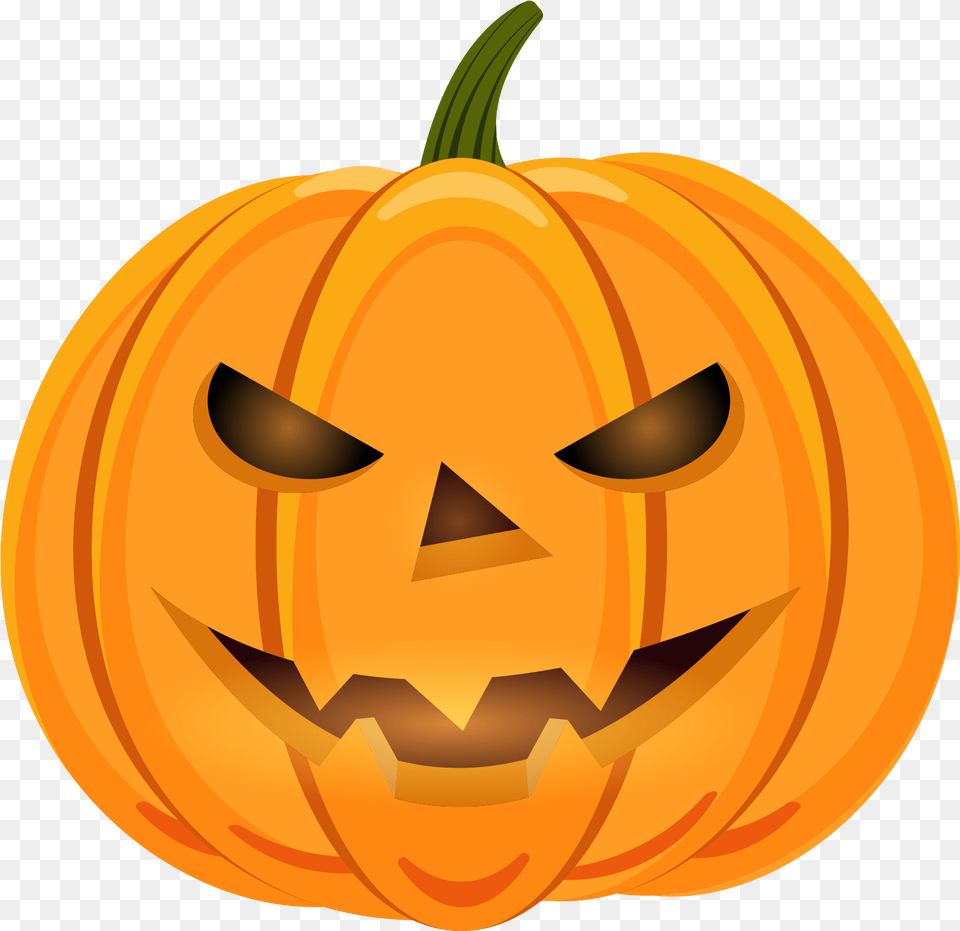 Download Calabaza Halloween Pumpkin Jack O Lantern Vector, Vegetable, Food, Produce, Plant Free Transparent Png