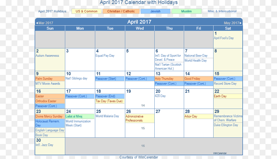 Calendar Above As A Picture Holidays In December 2018, Text Free Png Download