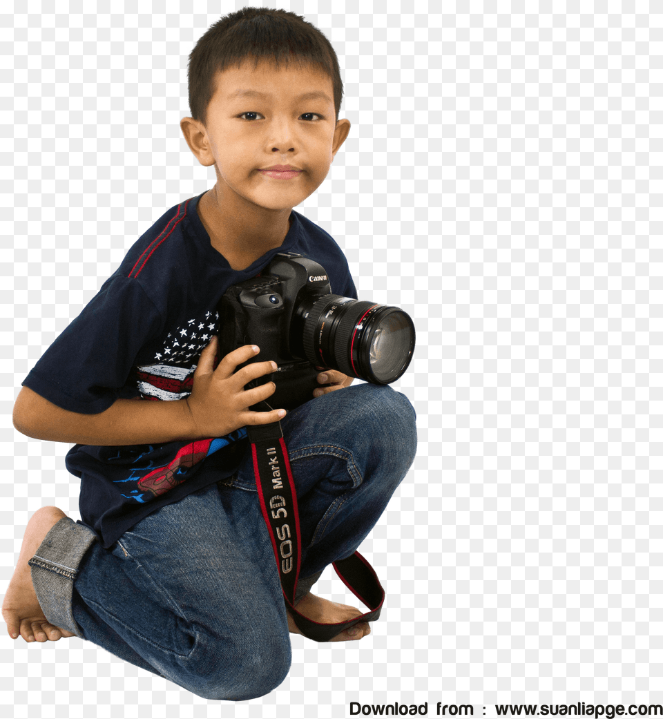 Camera Boy, Child, Photography, Photographer, Person Free Png Download