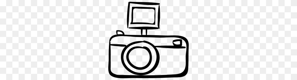 Download Camera Hand Draw Clipart Clip Art, Gray Png Image