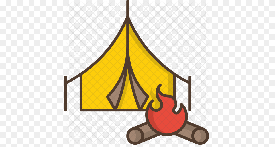 Camp Icon Clipart Murum Camp Camping Clip Art Camping, Circus, Leisure Activities Free Png Download