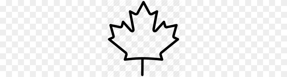 Download Canadian Maple Leaf Outline Clipart Canada Maple Leaf, Plant, Bow, Weapon Free Transparent Png