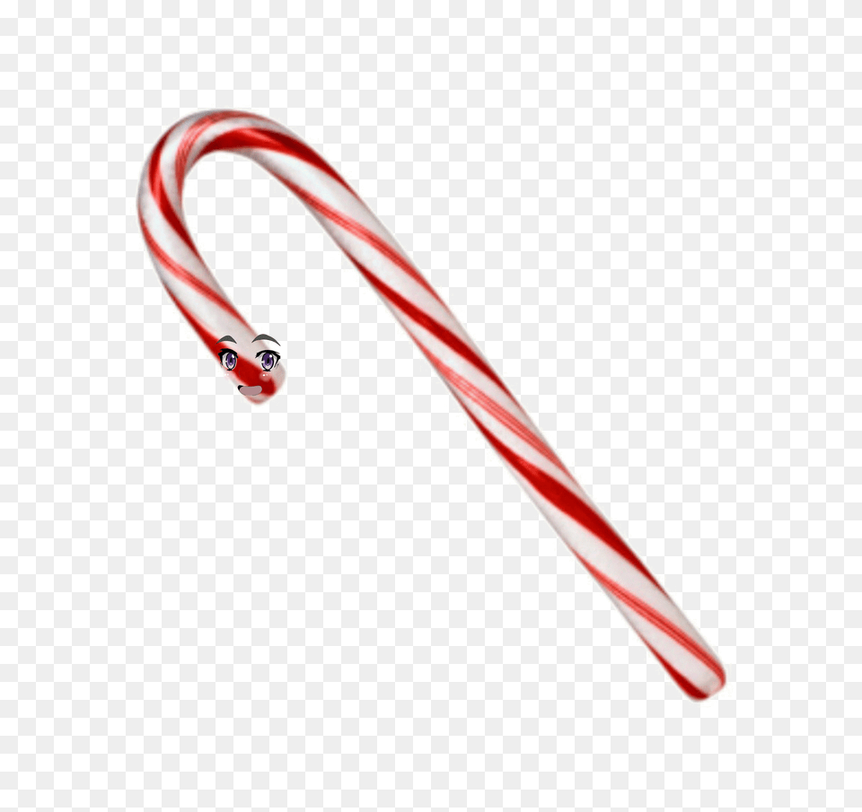 Download Candy Cane Photos Peppermint Candy Cane, Food, Sweets, Stick, Smoke Pipe Free Transparent Png