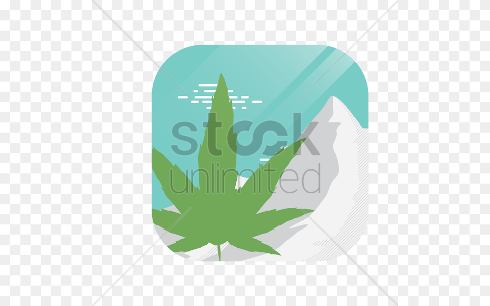 Cannabis Clipart Cannabis Clip Art Green Leaf, Plant, Herbal, Herbs, Weed Free Png Download