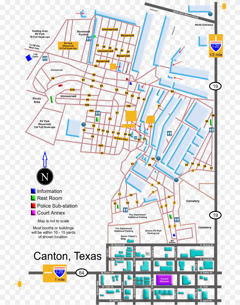 Canton Texas Map Diagram, Cad Diagram, Scoreboard Free Png Download
