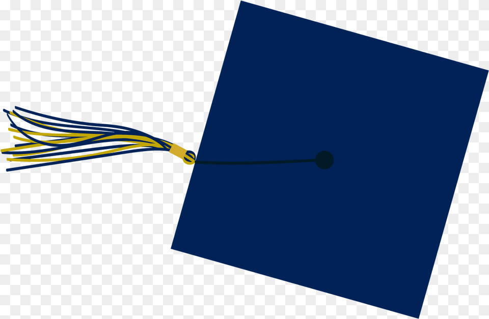 Download Cap Gown Tassel With Blue Cap Gold Tassel 2019, People, Person, Graduation, Mace Club Png Image