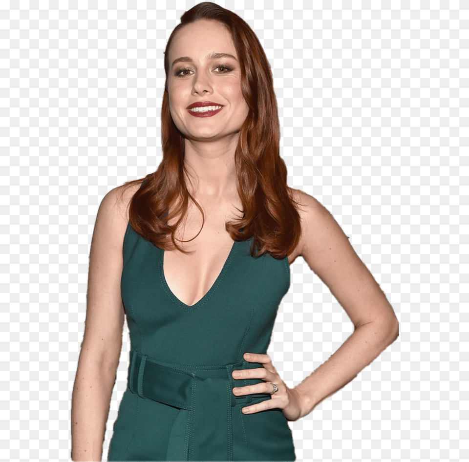 Download Captain Marvel Hot Images Brie Larson, Woman, Person, Formal Wear, Female Png Image