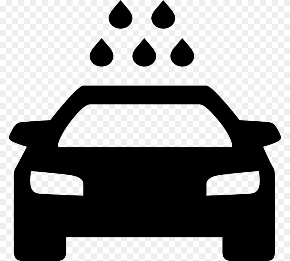 Car Wash Clipart Car Wash Electric Vehicle Car White, Stencil, Transportation, Lawn Mower, Lawn Free Png Download
