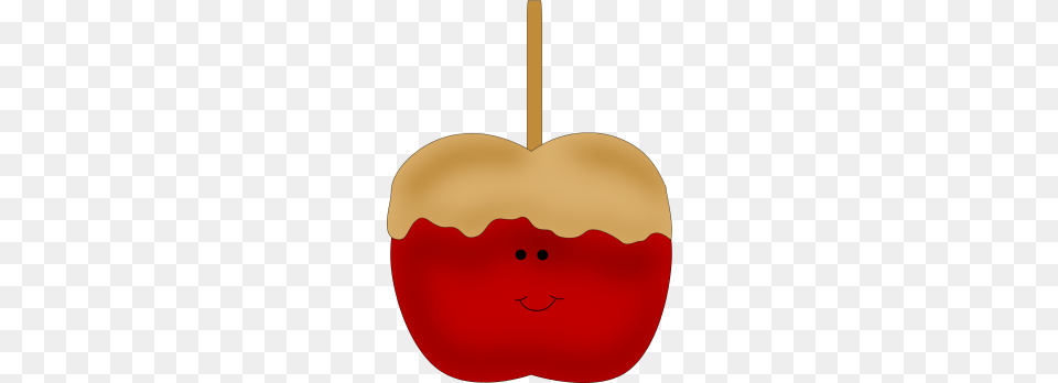Download Caramel Apple Clip Art Clipart Candy Apple Caramel Apple, Food, Fruit, Plant, Produce Free Png