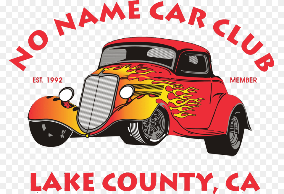 Download Carclub Clipart Vintage Car Car Club, Hot Rod, Transportation, Vehicle, Advertisement Png Image