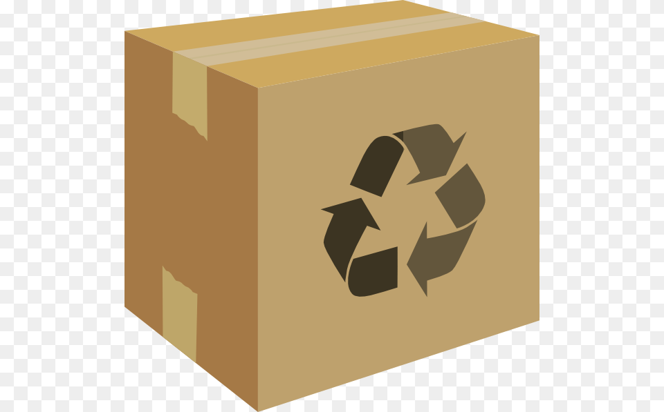 Download Cardboard Box Container Transparent Images Shipping Boxes Vector, Recycling Symbol, Symbol, Carton, Mailbox Png