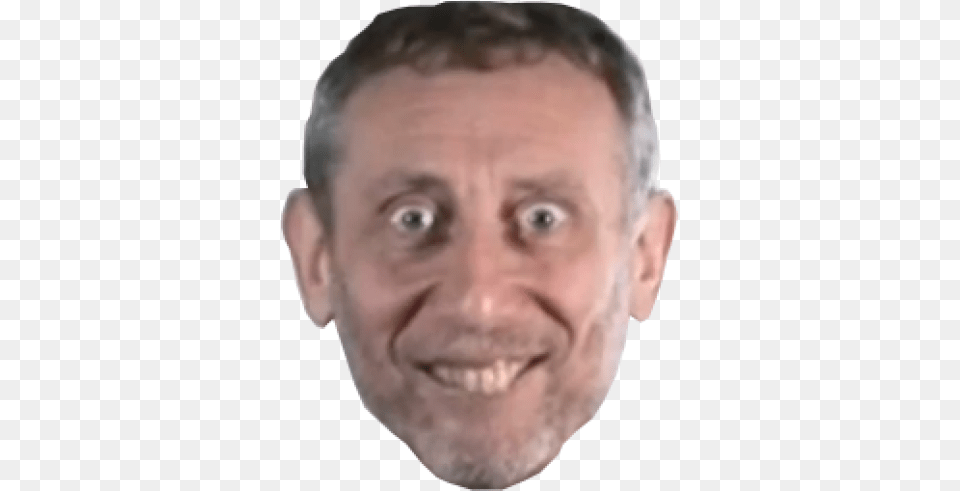 Download Cardboard Cutout Of Michael Rosen, Face, Portrait, Head, Photography Free Transparent Png